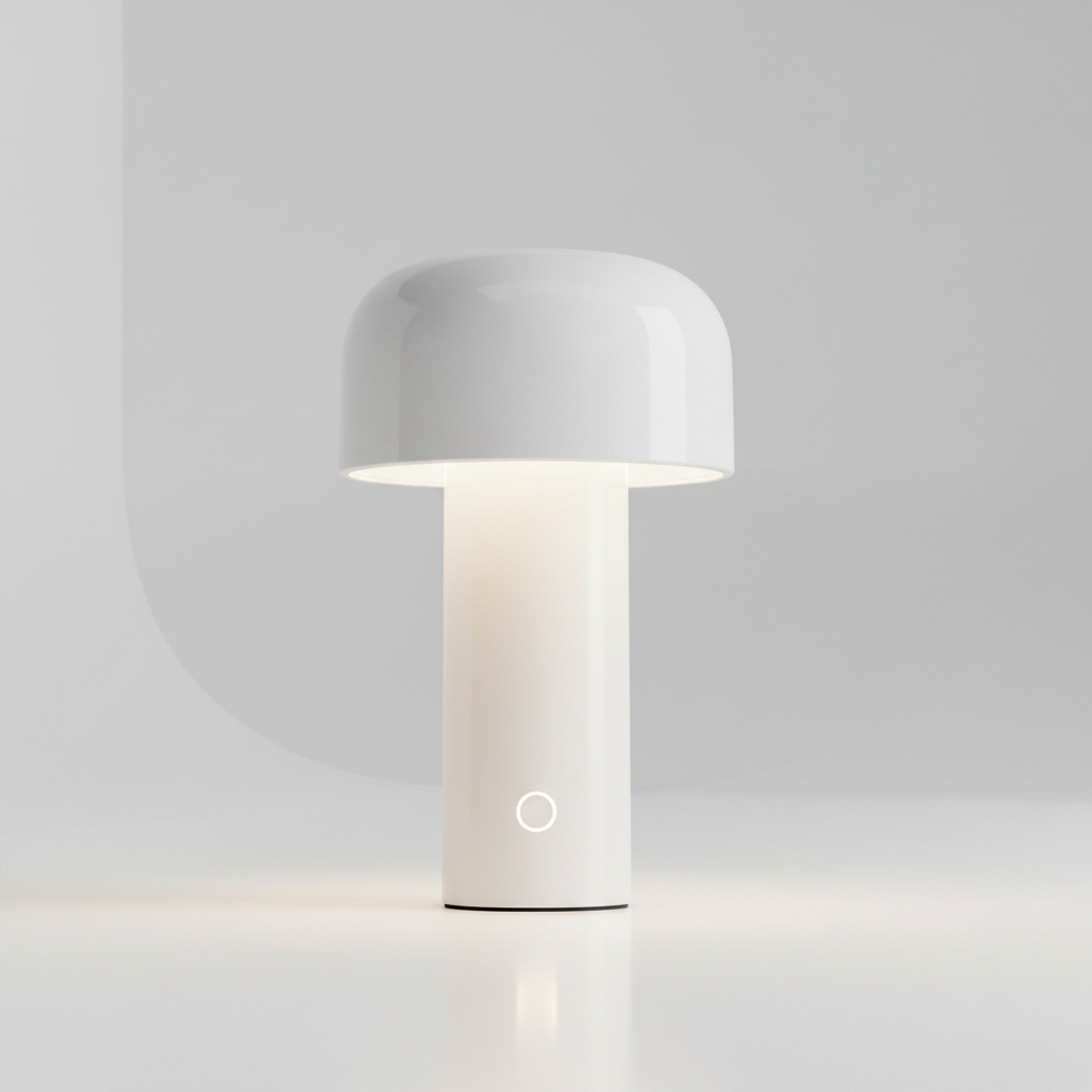 Compact LED Desk Light for Easy Mobility