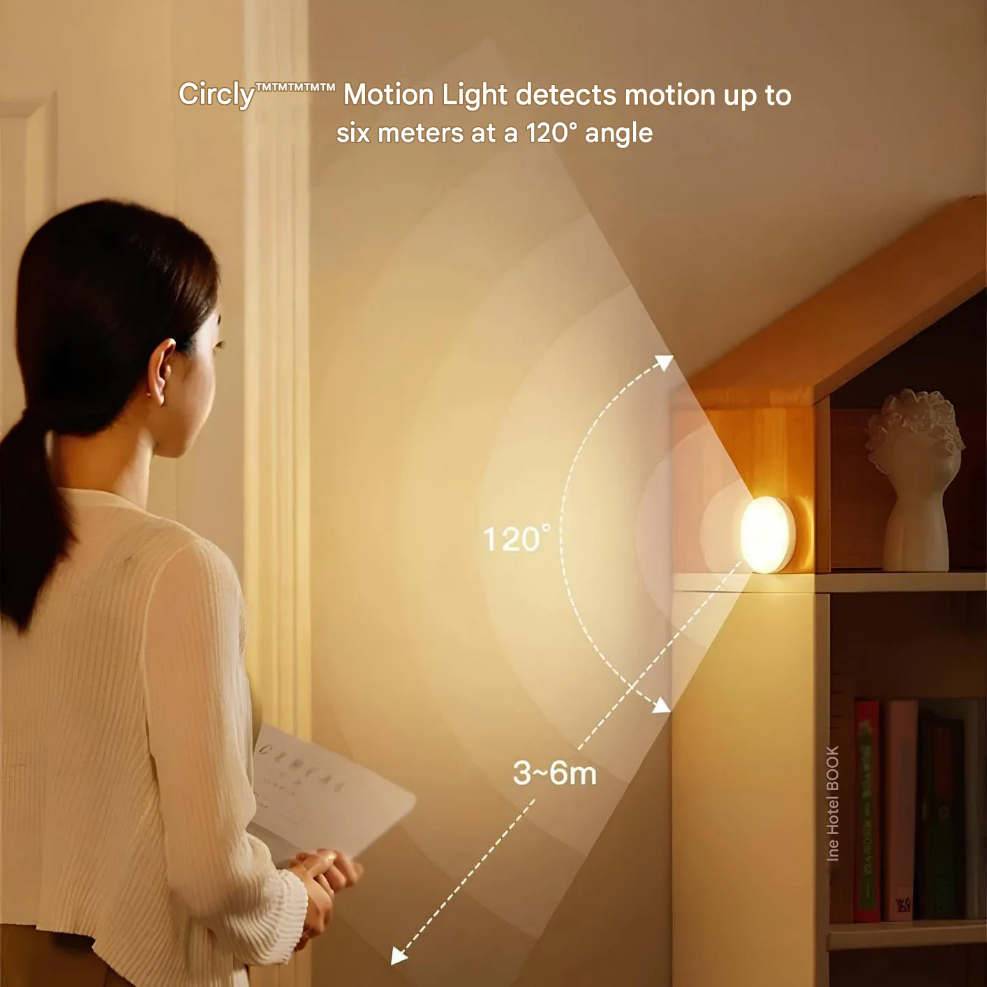 Motion Sensor Lamp with Wireless Functionality