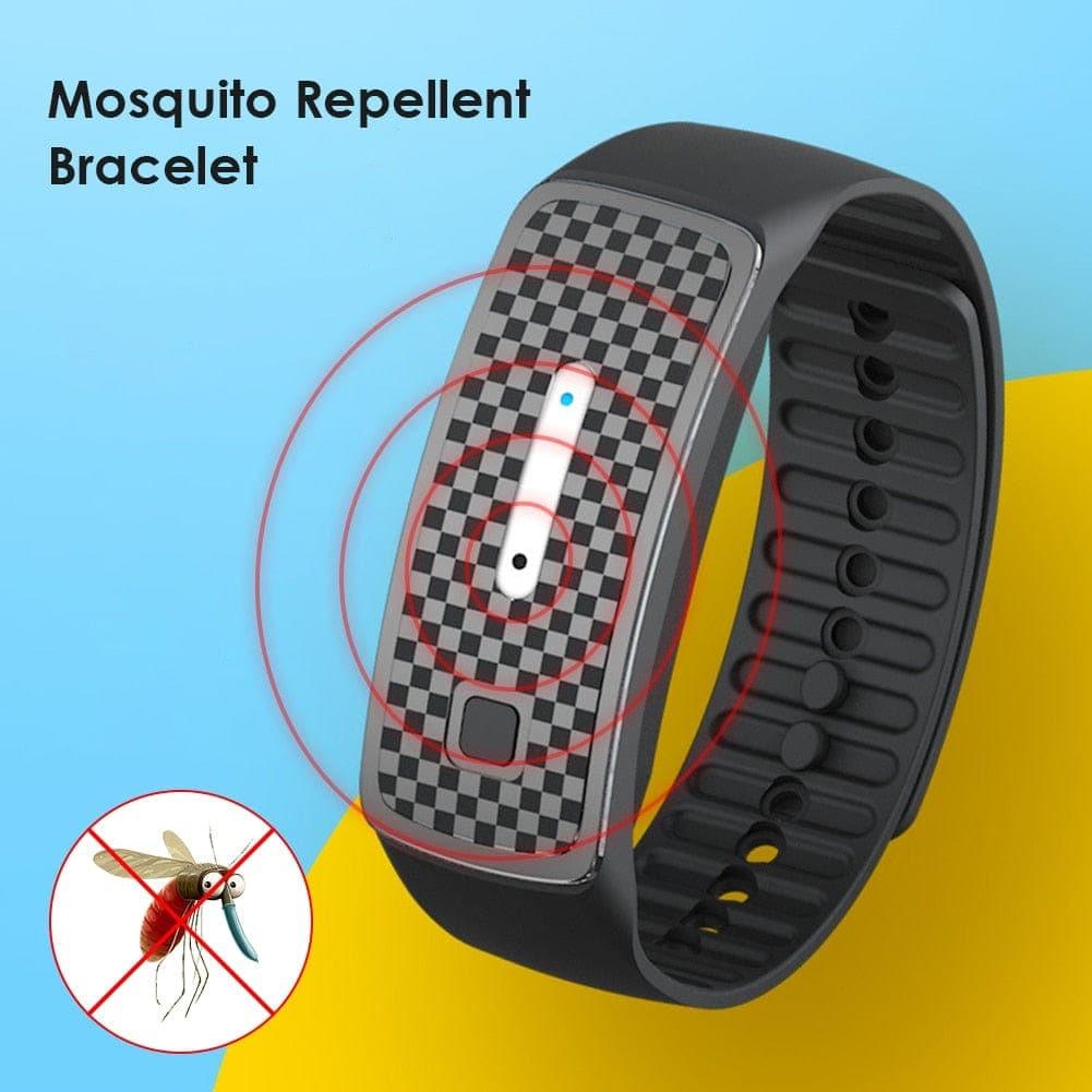 Eco-Friendly Mosquito Defense Bracelet - Rechargeable Design