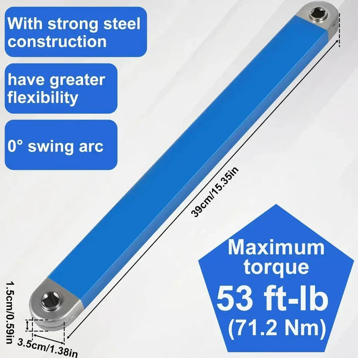 Versatile Reach Wrench Tool for Tight Spaces