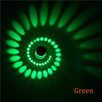Spiral LED Lamp in Modern Design