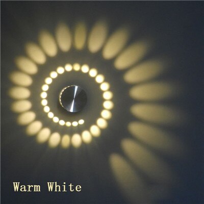 Spiral LED Lamp in Modern Design