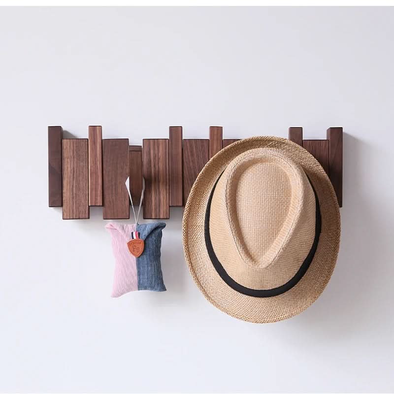 Harmony Rack – Artistic Wooden Coat Hanger for Walls