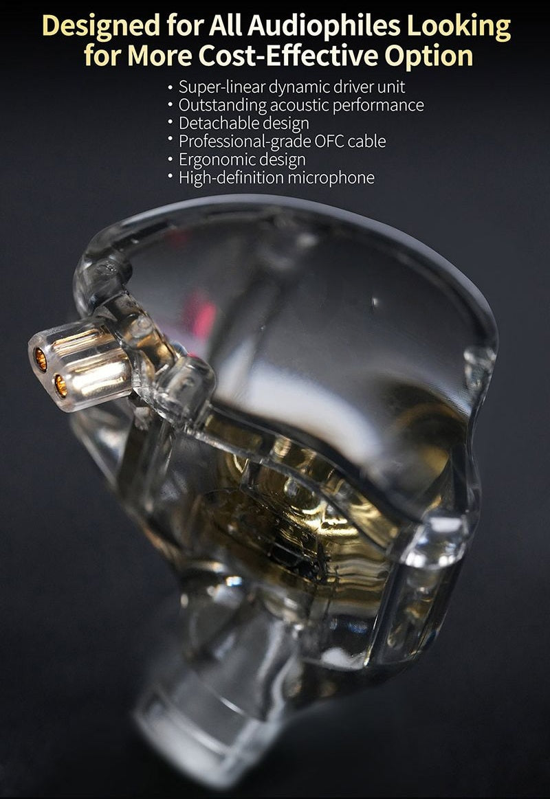 Audiophile-Quality In-Ear Sound Experience