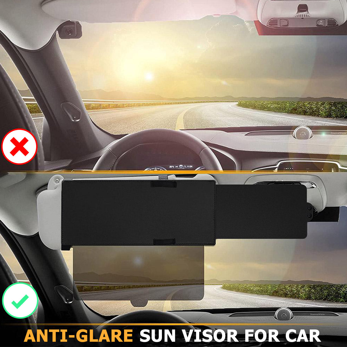 Ultimate Car Sun Shield with Polarized Protection