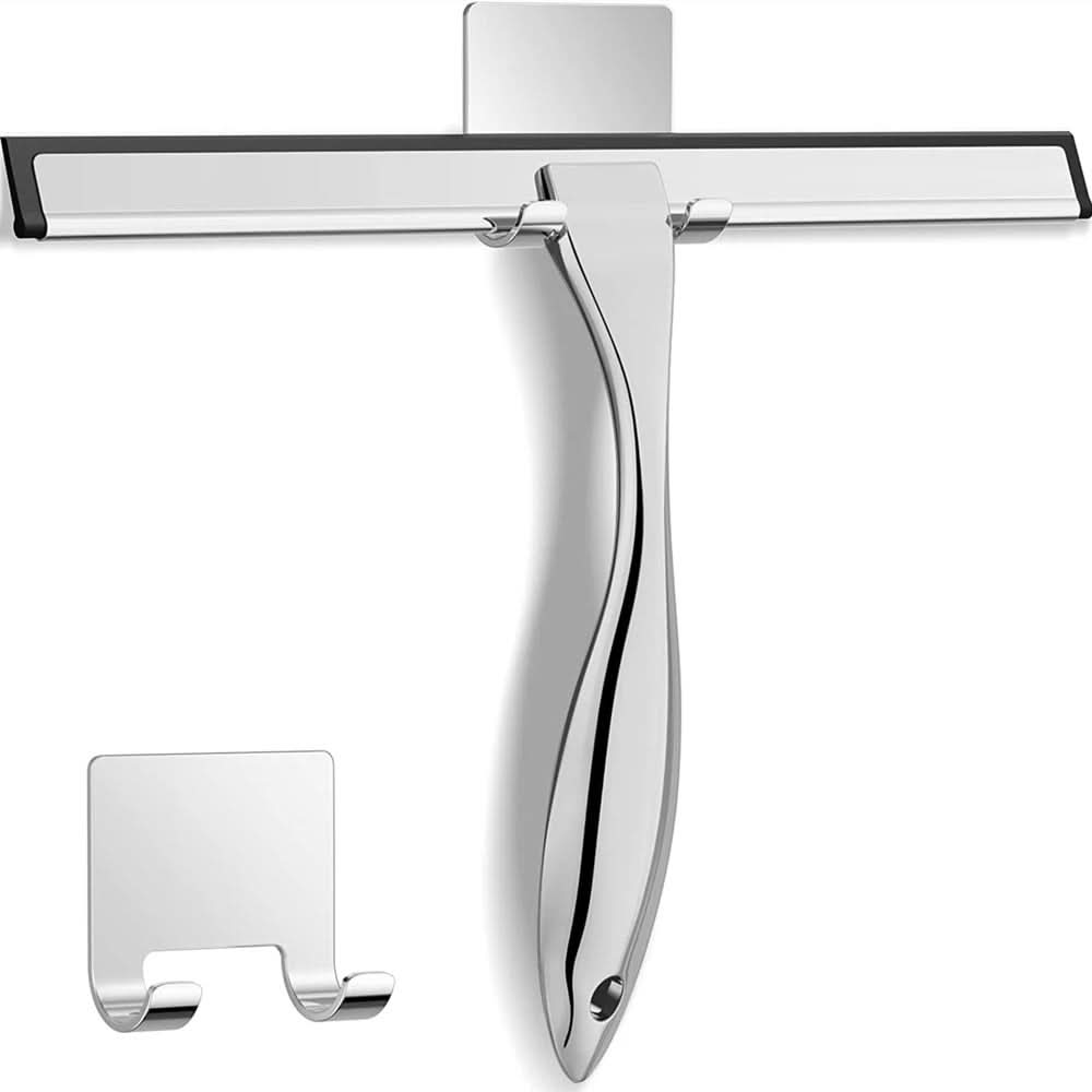 CrystalClear – Premium Stainless Steel Shower Squeegee
