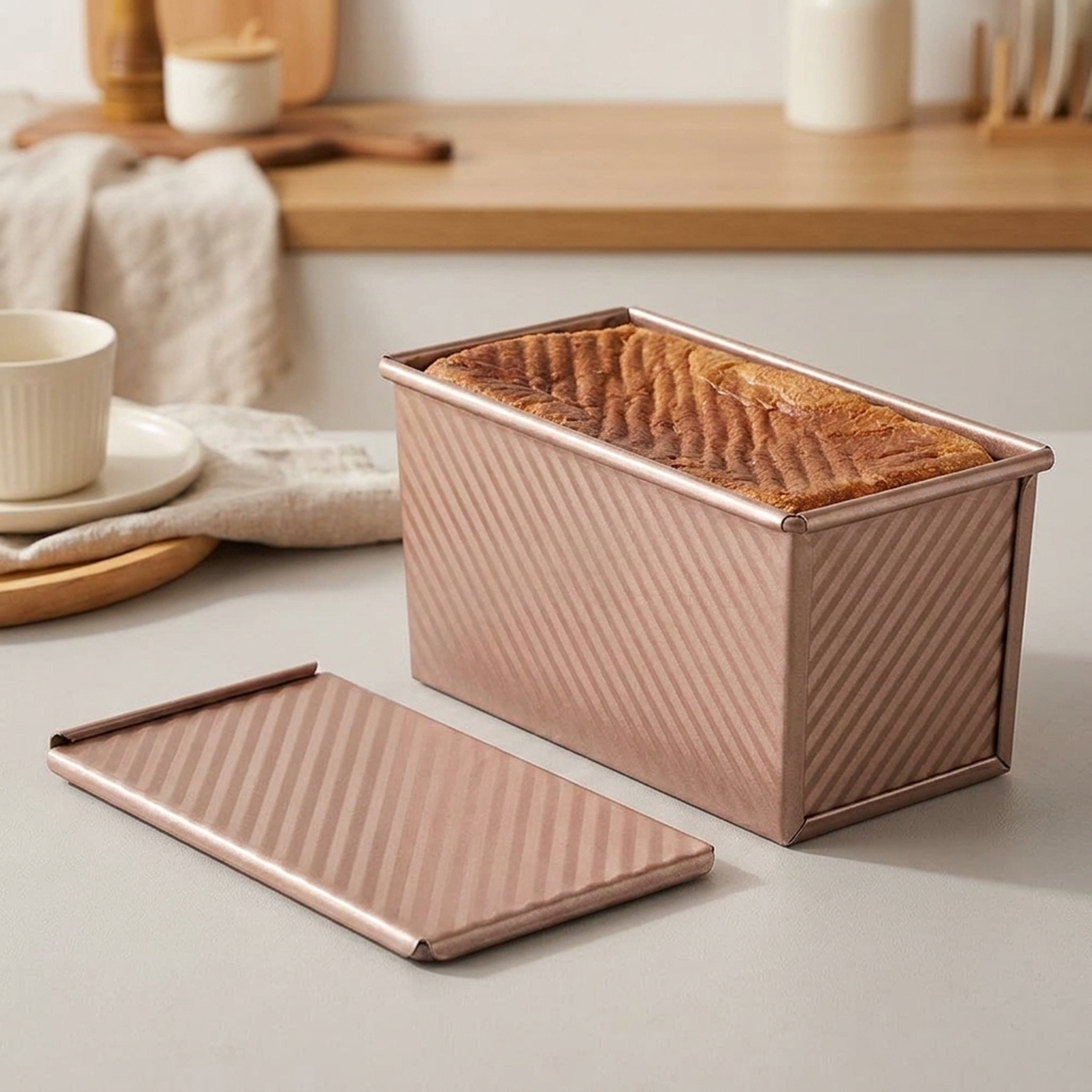 Chic Copper Bakeware Set for Effortless Baking and Storage