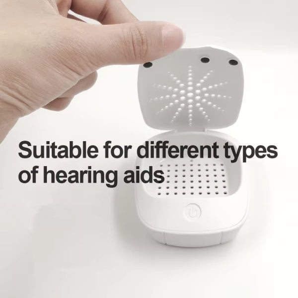 Ultimate Hearing Aid Care and Drying Station
