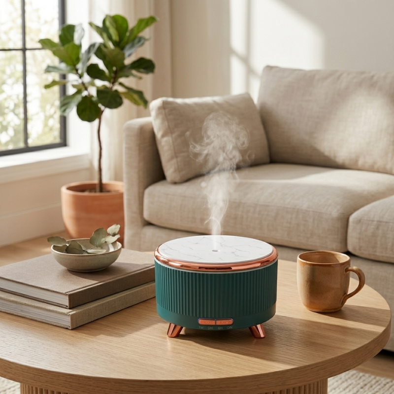 Elegant Aroma Diffuser with LED Mood Lighting