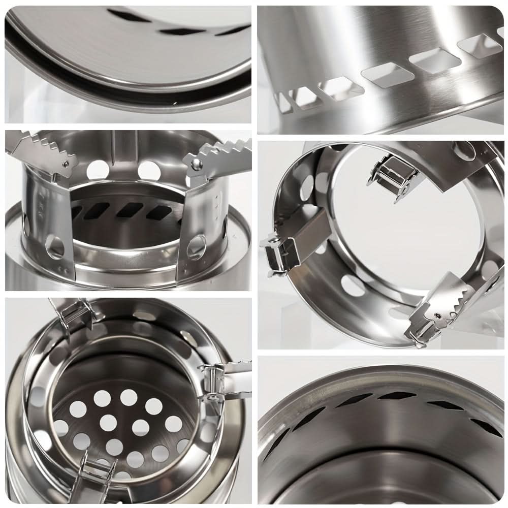 TrailBlaze Portable Wood-Fueled Cooking Stove