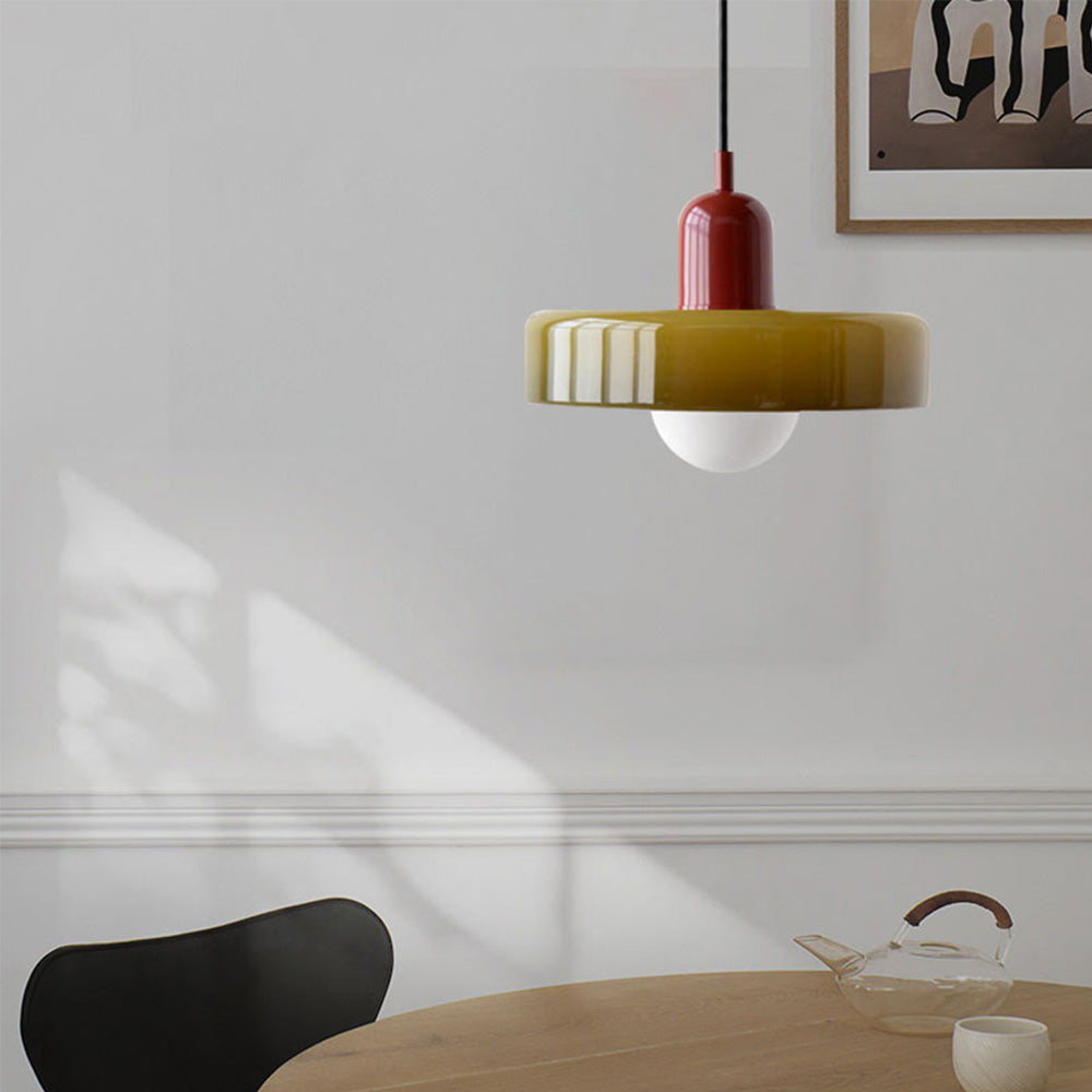 Bauhaus Style Colorful Pendant Light Fixture