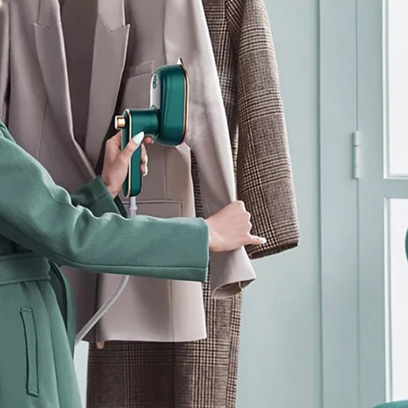 Compact Handheld Steam Iron for Easy Garment Care