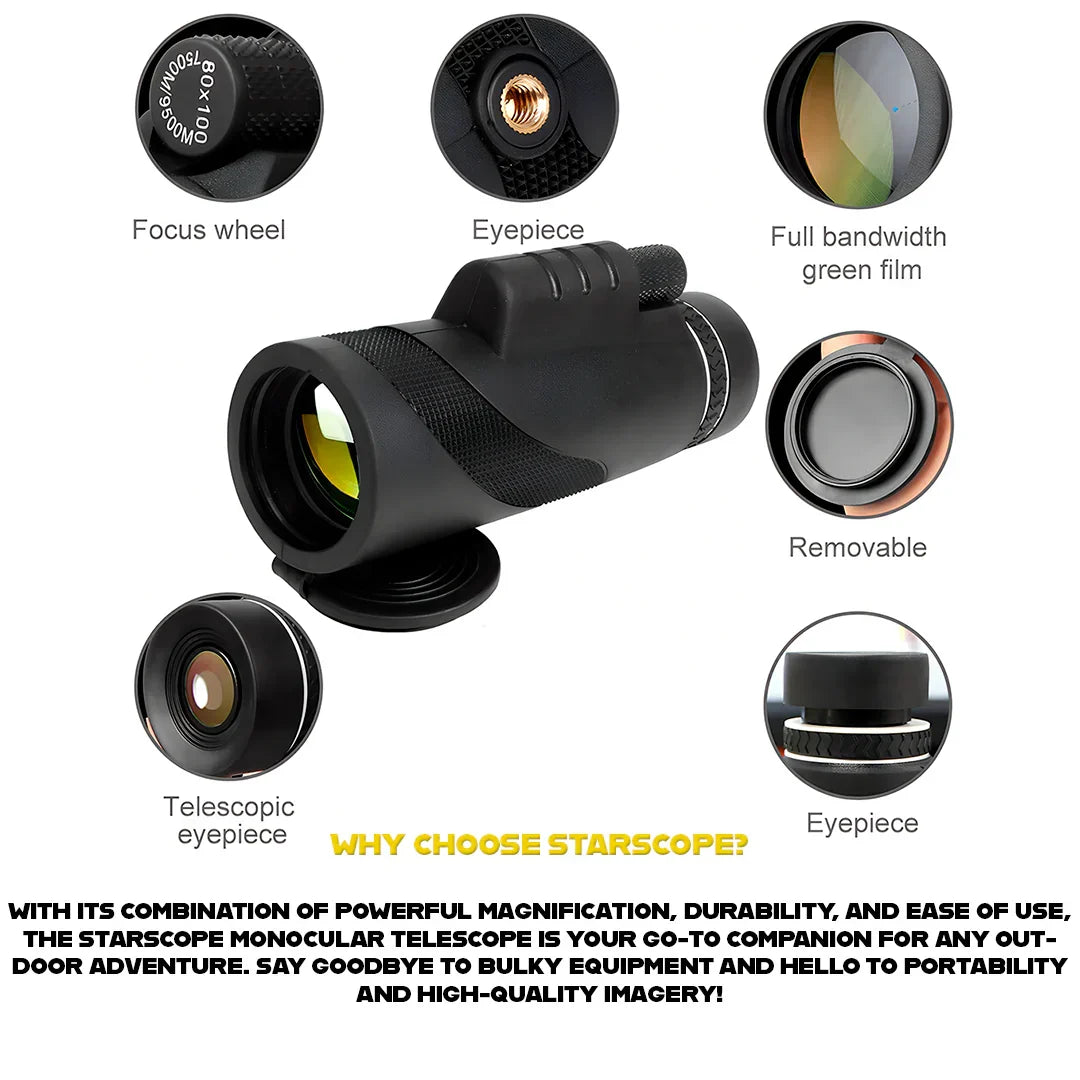 High-Definition Compact Telescope for Smartphones
