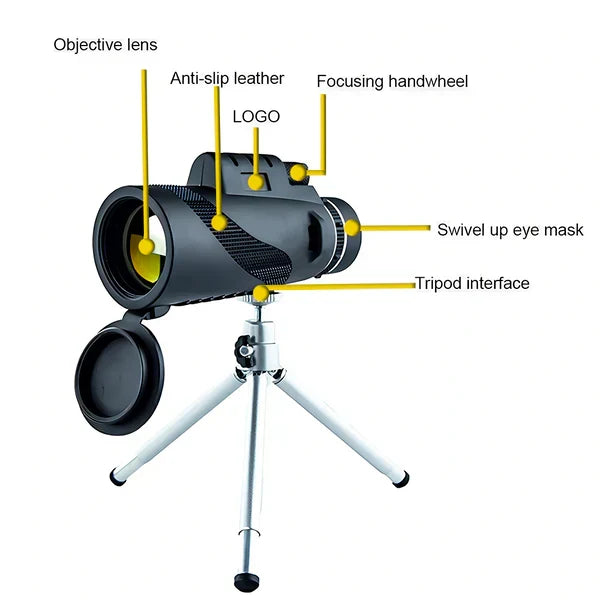 High-Definition Compact Telescope for Smartphones