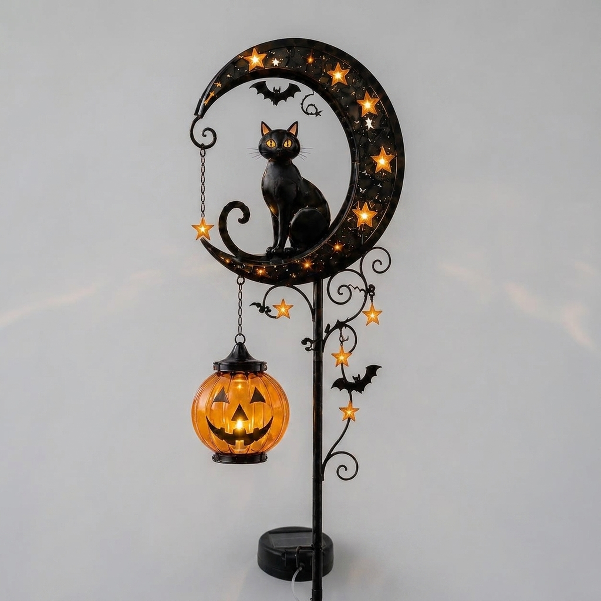 Harvest Glow – Enchanting Pumpkin Stake Light for Your Garden