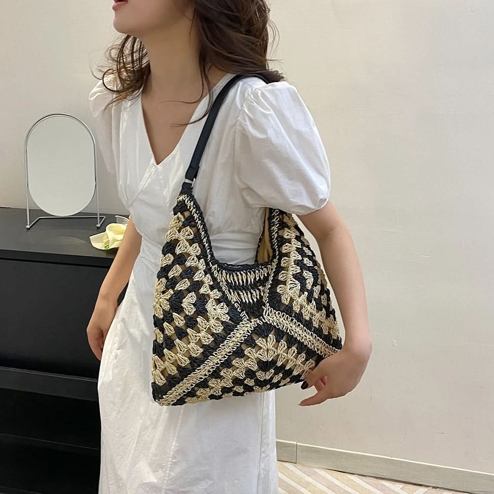 ChicWoven – Stylish Crochet Beach Tote for Effortless Summer Vibes