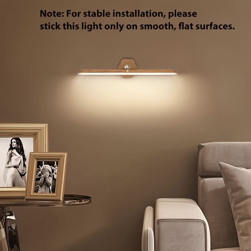 Versatile Rechargeable LED Wall Light with Touch Control