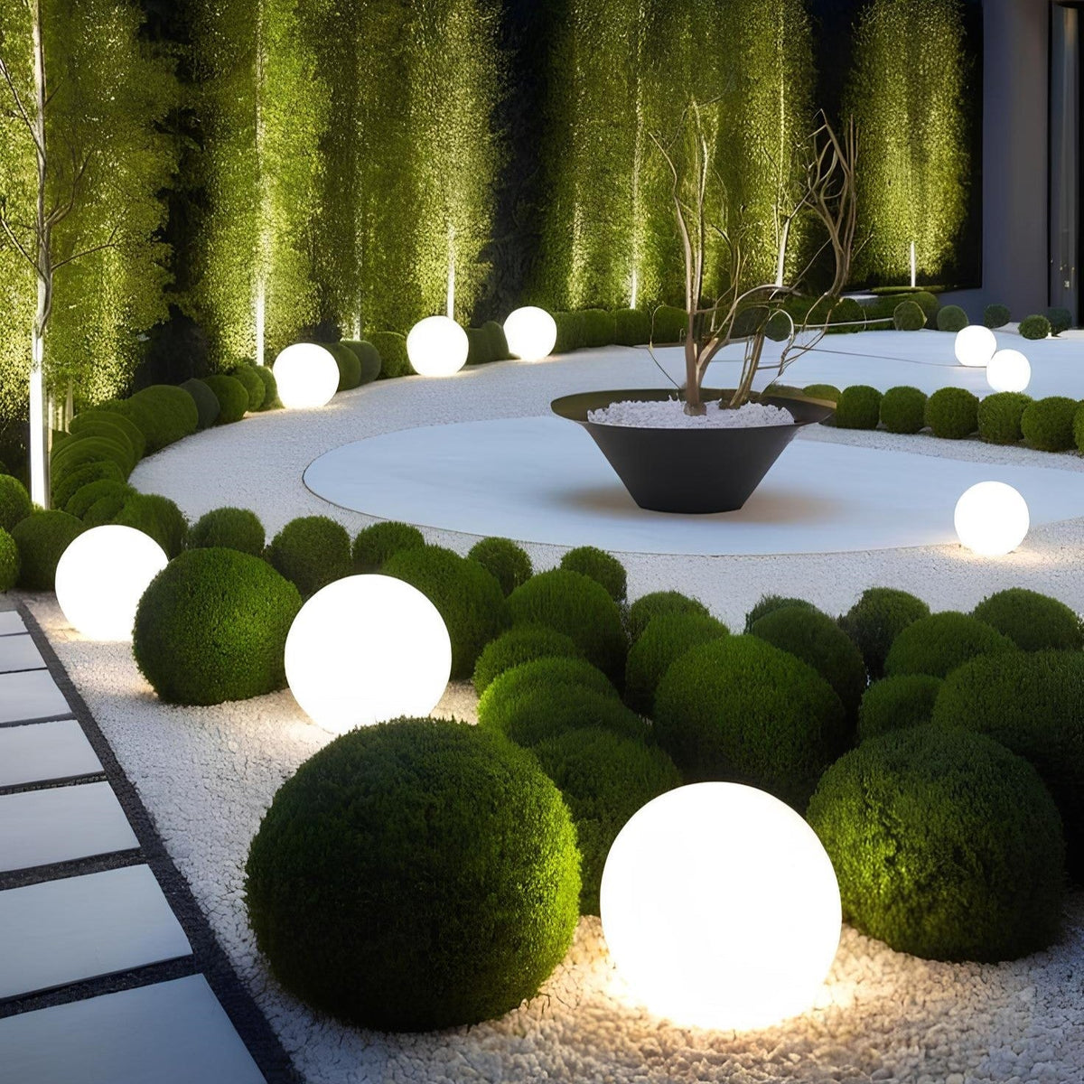 Indoor and Outdoor Wireless Mood Lighting - Sphere Design Lamp