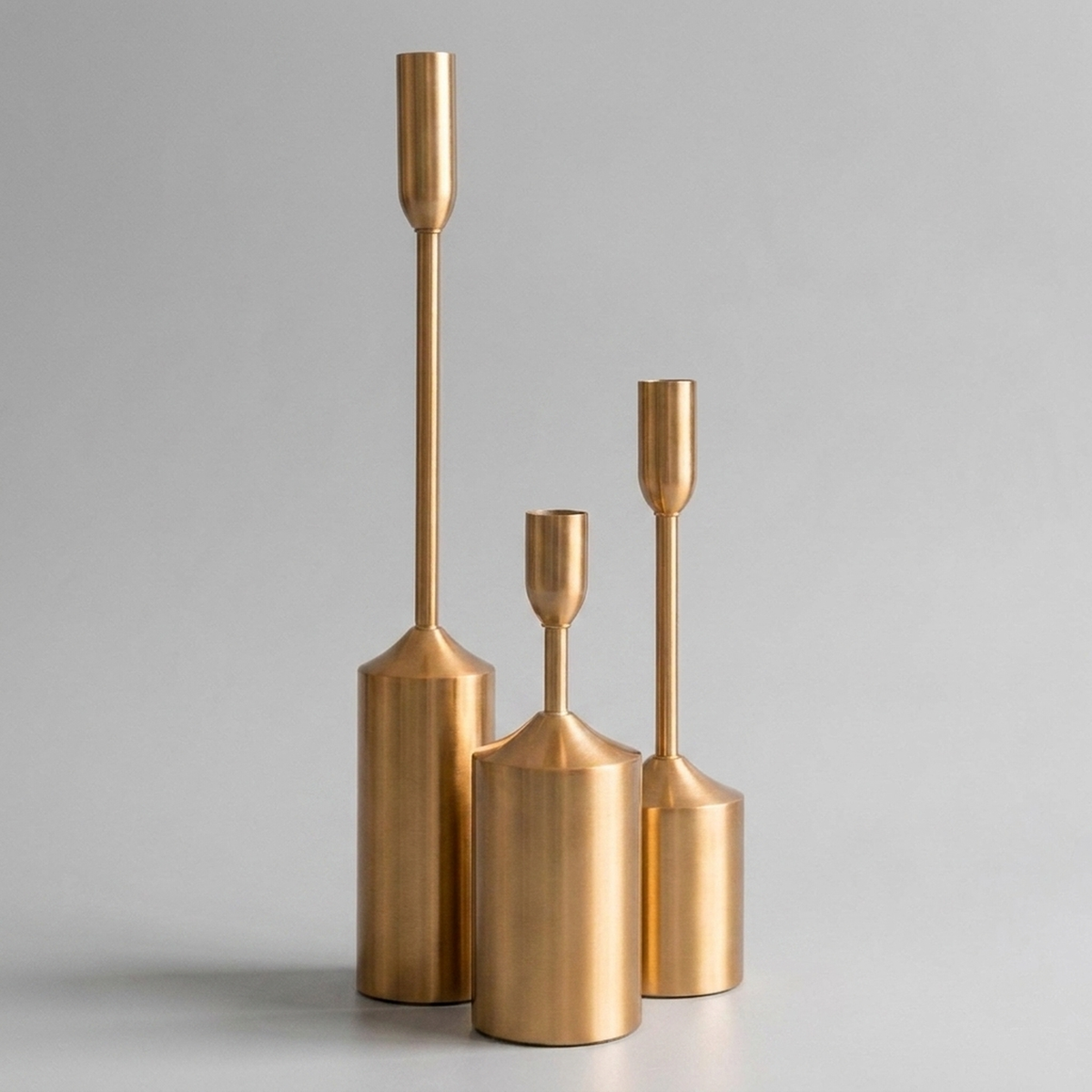 LuxeLight – Elegant Gold Candlestick Collection for Any Space