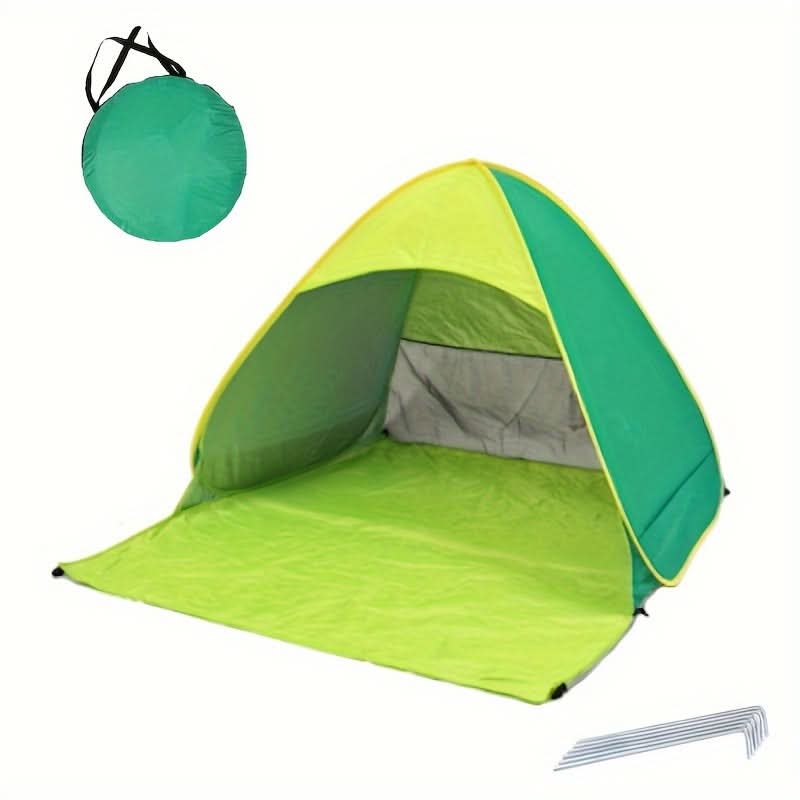 Quick-Set Outdoor Sunshade Tent for Beach and Parks