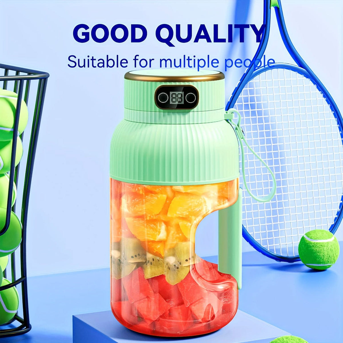 BlendMaster Pro – Versatile Portable Juicer for Fresh Beverages
