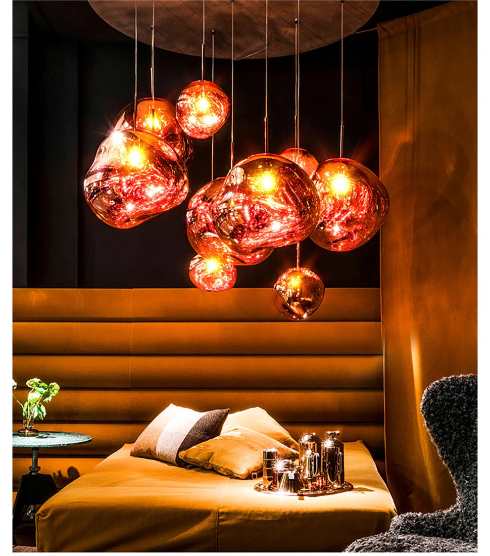 Contemporary LED Hanging Light Fixture