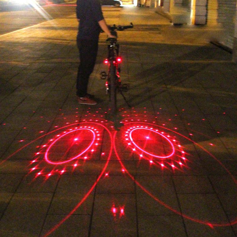 Innovative Bicycle Safety Laser Light System