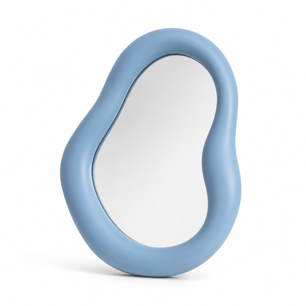 Warped Sculptural Wall Mirror