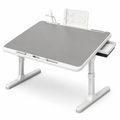 Adjustable Height Bed Laptop Stand With Aluminum Legs
