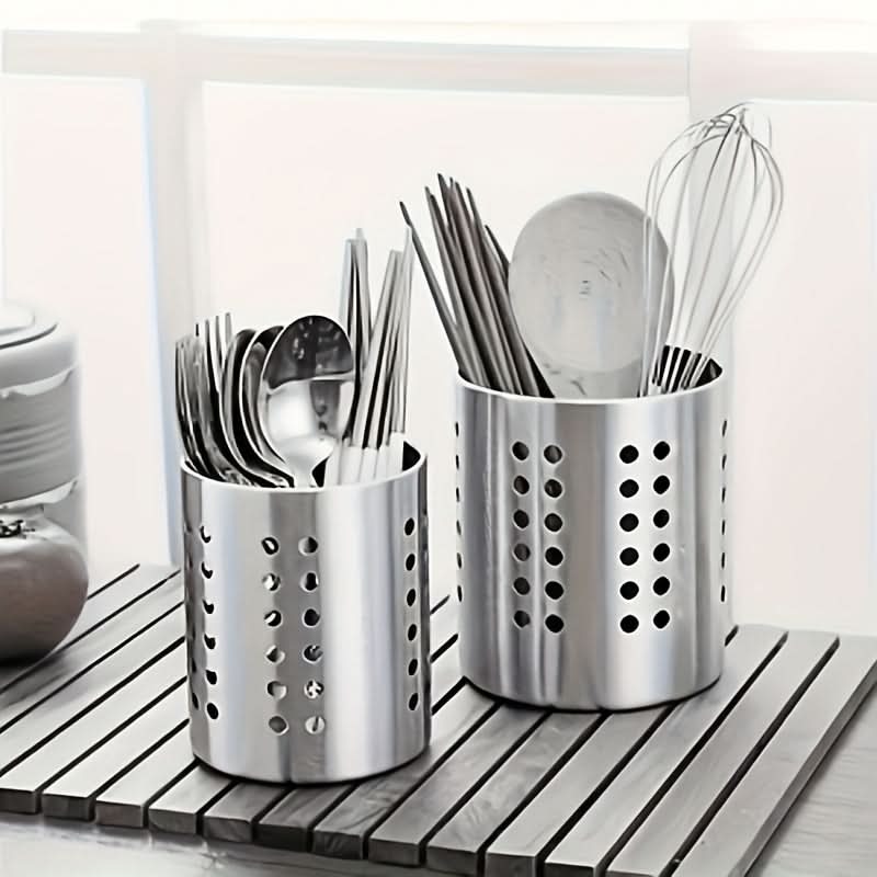 CulinaryEase – Round Kitchen Utensil Storage Solution