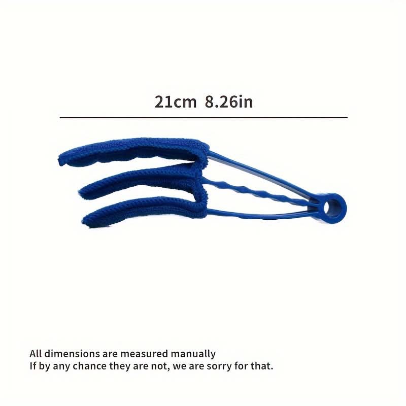Effortless Window & Blinds Cleaning Tool with Detachable Head