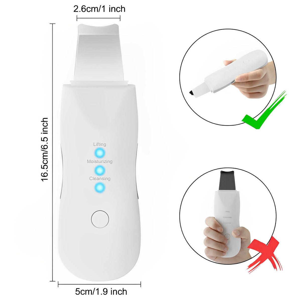 Essential Ultrasonic Facial Cleansing Spatula