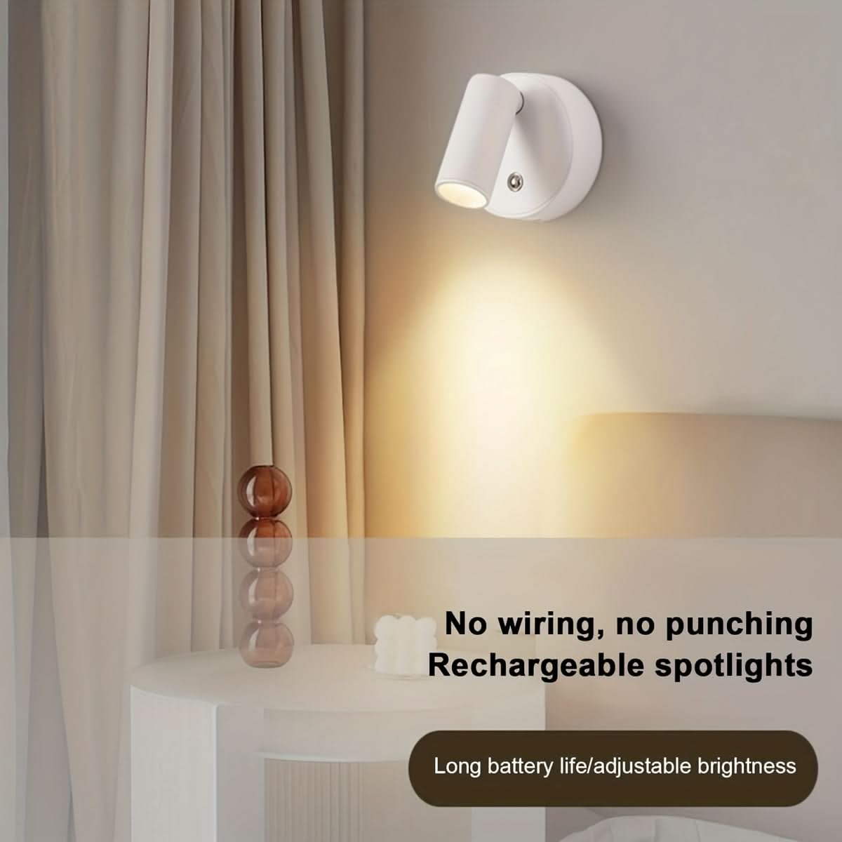 IllumiGlow – Versatile Rechargeable LED Accent Light