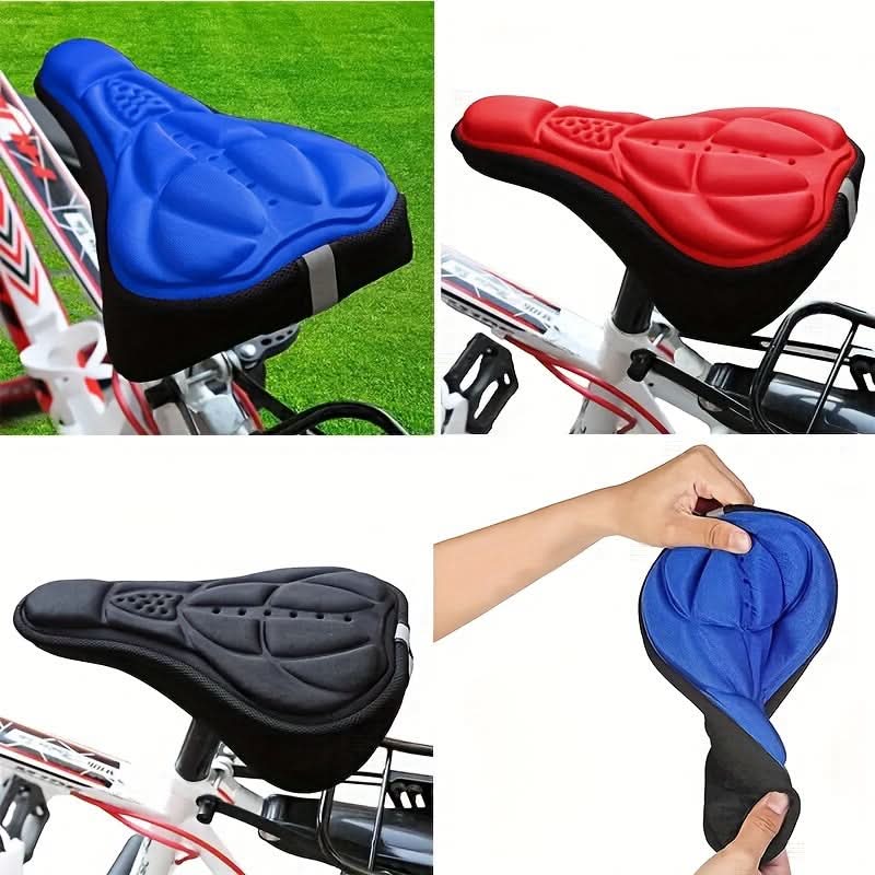 ComfortMax - Breathable Gel Seat Cover for Effortless Cycling
