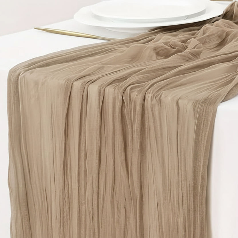Textured Soft Table Cover for Stylish Celebrations