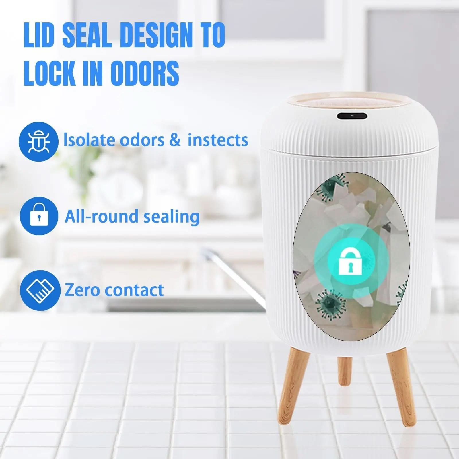 SmartSense – Hands-Free Motion Activated Trash Bin