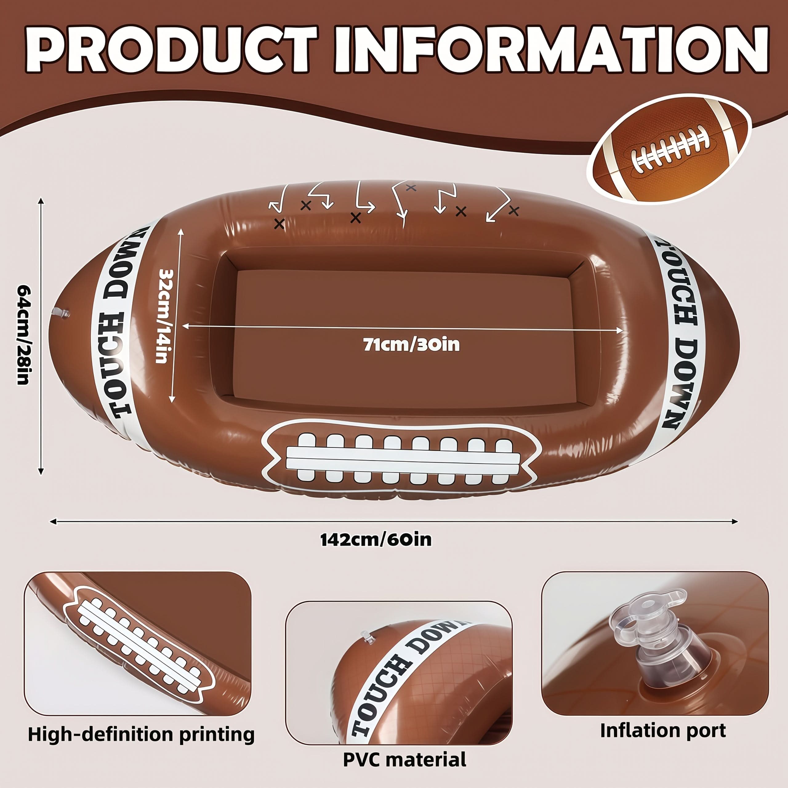 Kickoff Celebration – Inflatable Football Decor for Outdoor Fun