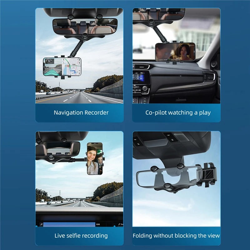 Elevate Your Navigation: Car Mirror Phone Mount
