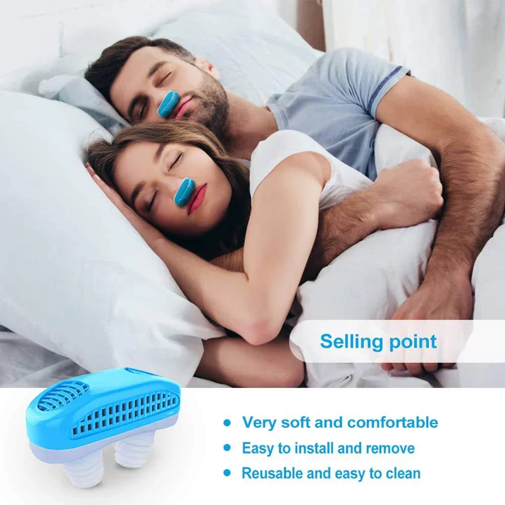 Compact Sleep Aid Device for Effortless Snoring Relief