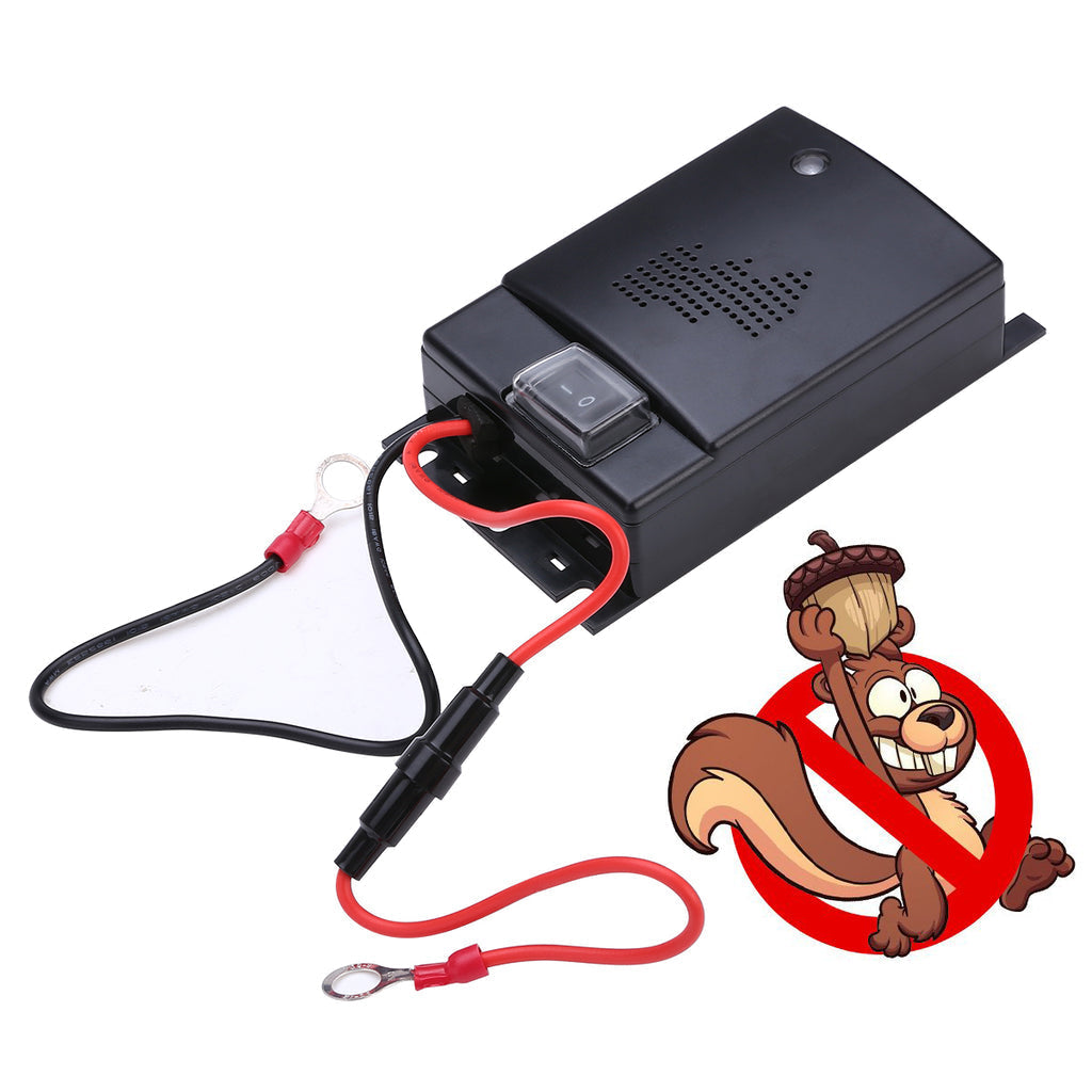 Eco-Friendly Ultrasonic Animal Deterrent for Vehicles