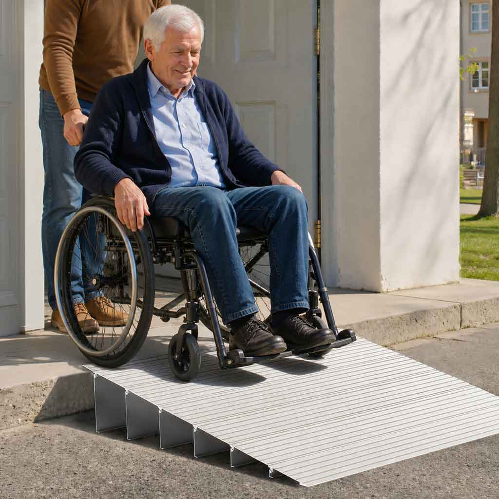 AccessEase – Wheelchair Ramp for Effortless Entry