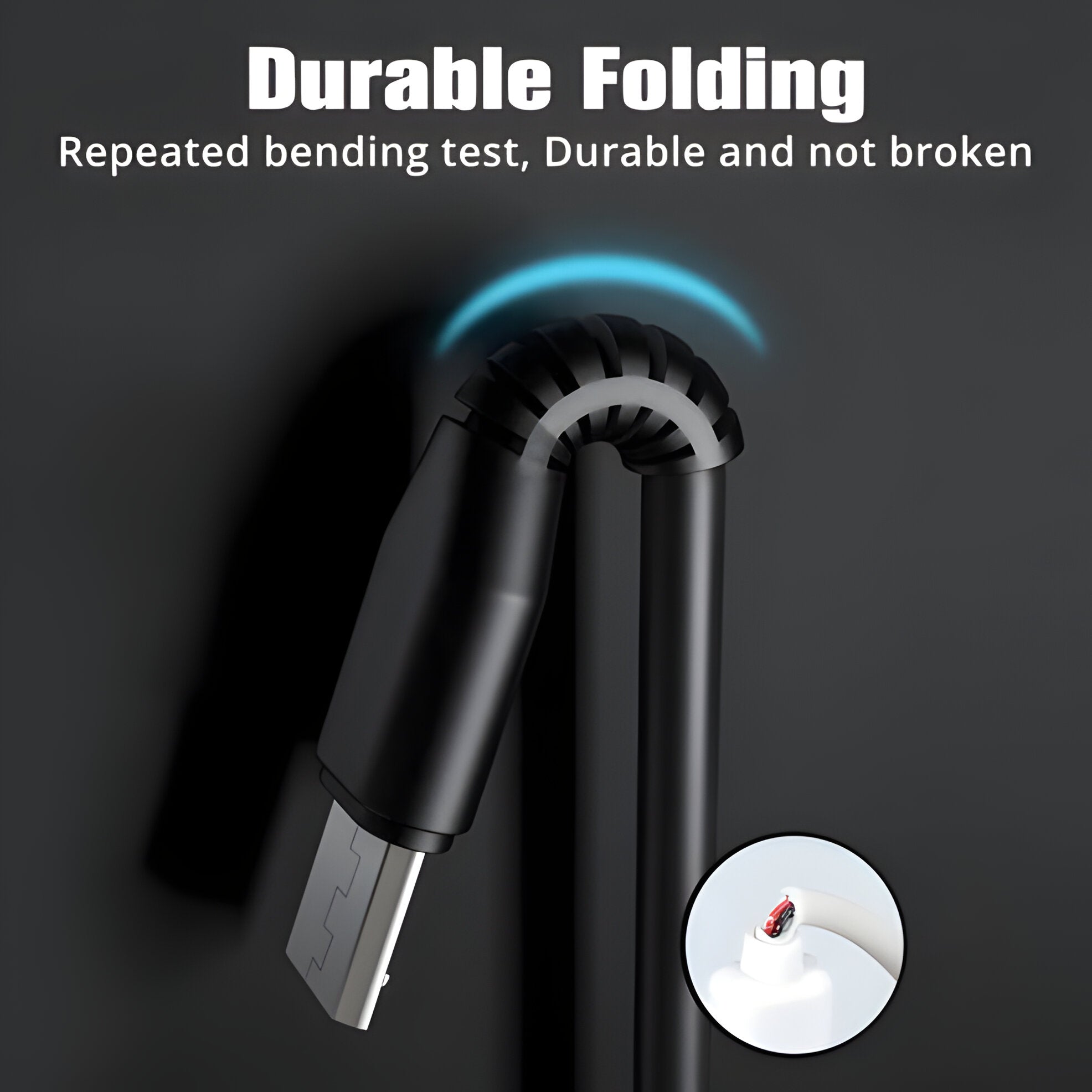 Versatile Dual-Connector USB Charging Cable