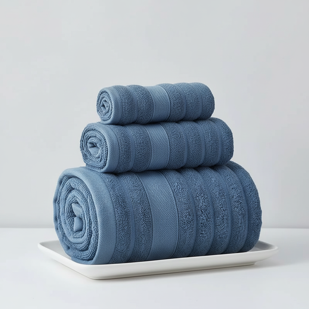 Set of Towels Made from 100% Cotton