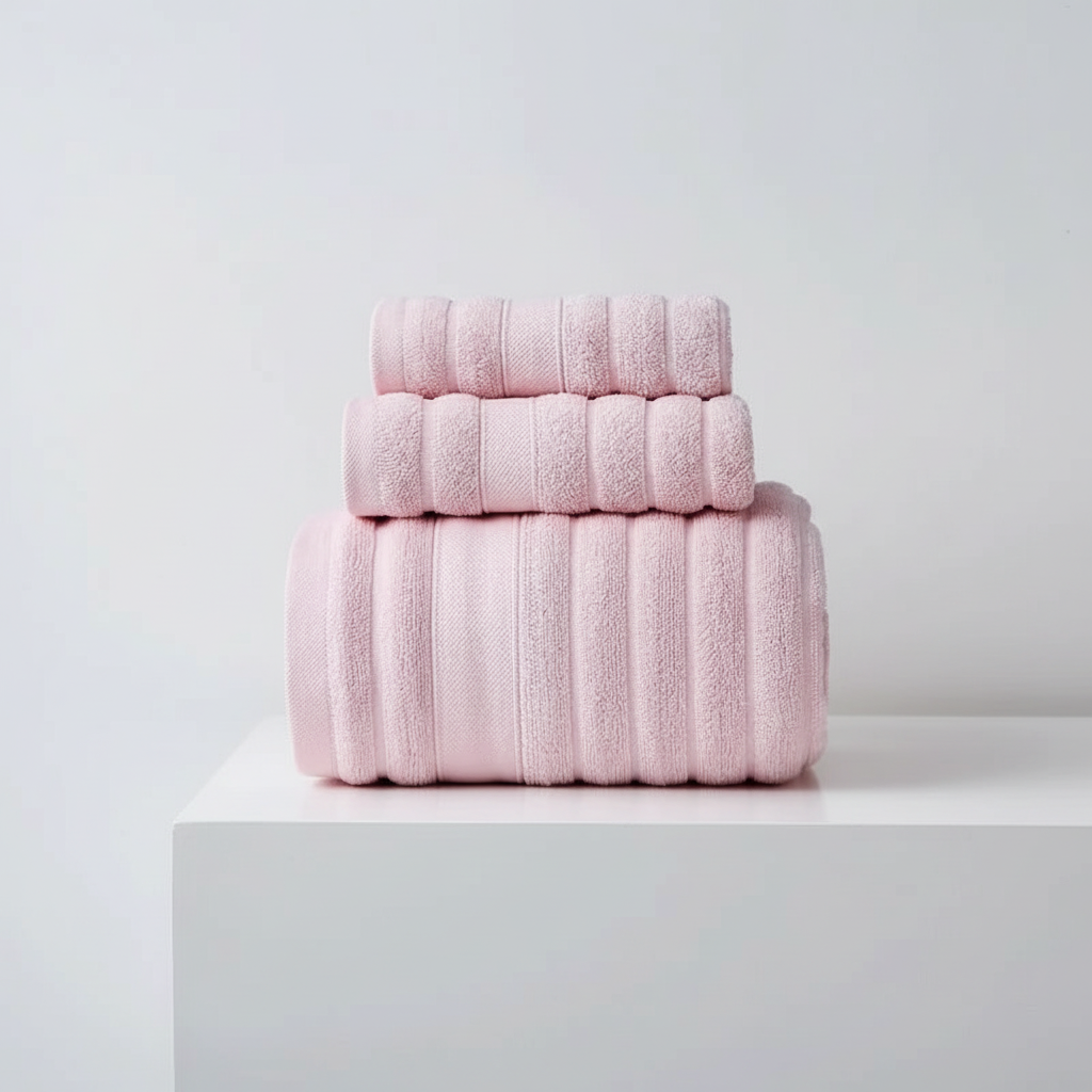 Set of Towels Made from 100% Cotton