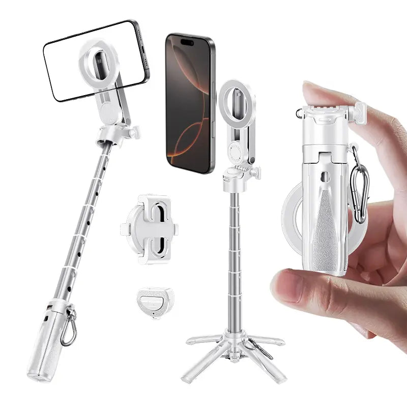 MagniSnap Selfie Tripod with Wireless Remote – Versatile Phone Mount