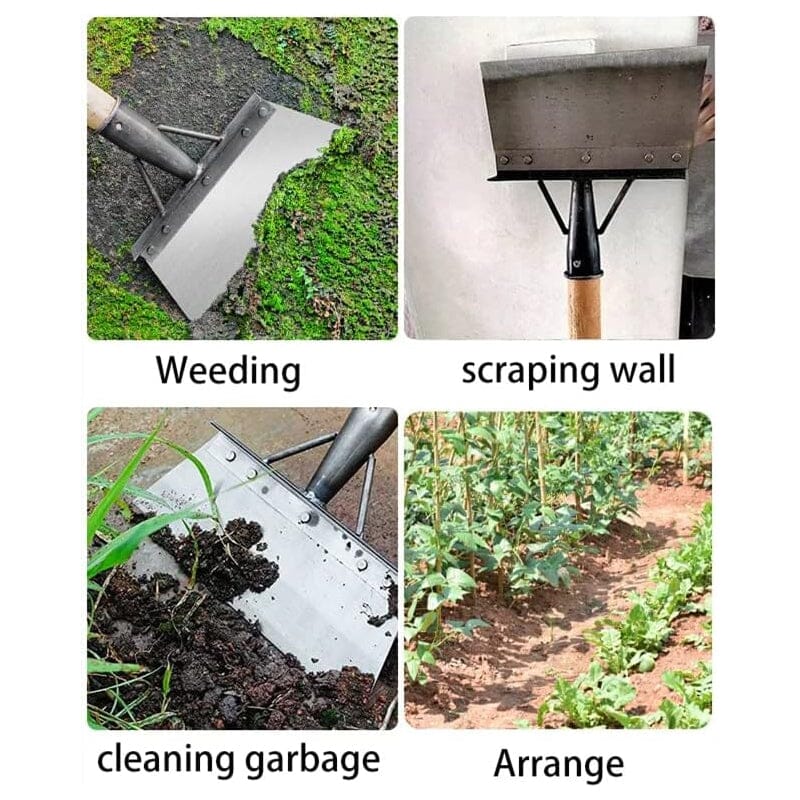 Ergonomic All-in-One Garden Cleaning Tool