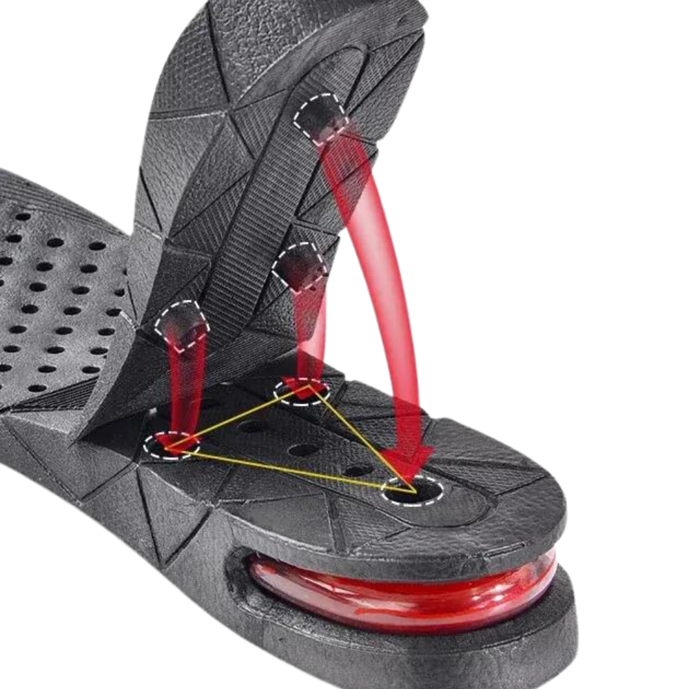 Elevate Your Stature with Adjustable Height Insoles