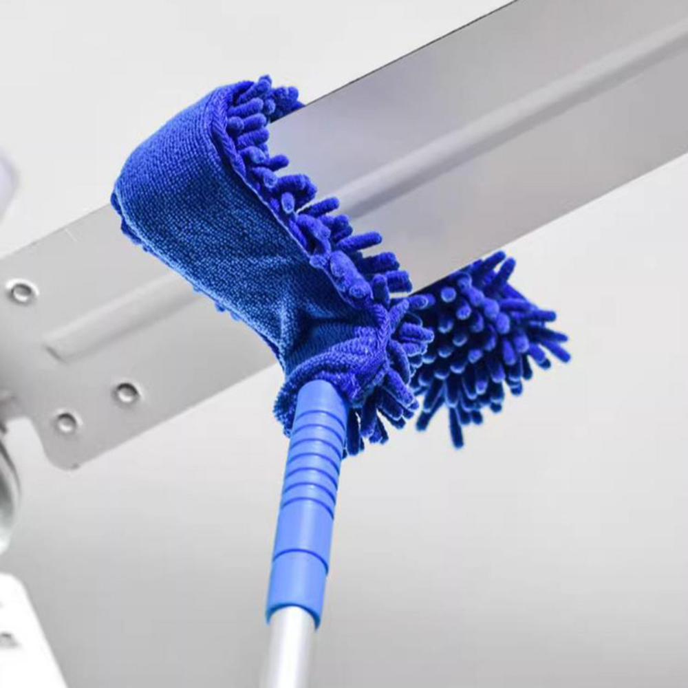 Adjustable High-Reach Microfiber Duster for Ceiling Fans