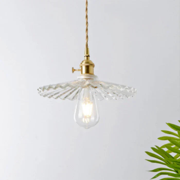 Elegant Glass Hanging Light Fixture