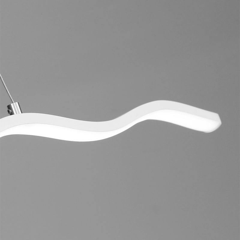 Trendy Wave Design LED Pendant Light